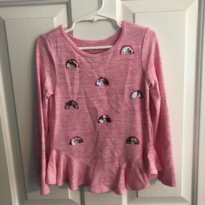 🎃🎃GUC 🌈 Rainbow Sweater Super Soft!! Sz 6T